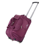 Portable Large Capacity Trolley  Travel Folding Luggage Bag ,20Inches Black Purple Red Brown Travel
