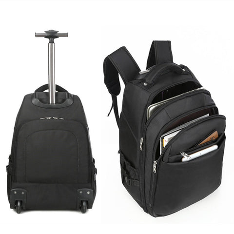 Cabin Rolling Luggage Shoulder Bag, Whell Oxford Cloth Suitcase, Waterproof Trolley Case, Large