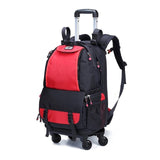 New Back Pull Dual Use Photography Rolling Luggage Digital Shoulder Suitcase Men Camera Cabin