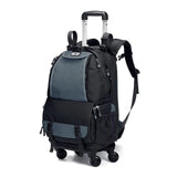 New Back Pull Dual Use Photography Rolling Luggage Digital Shoulder Suitcase Men Camera Cabin