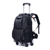 New Back Pull Dual Use Photography Rolling Luggage Digital Shoulder Suitcase Men Camera Cabin