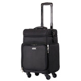 Ladies Nails Makeup Toolbox,Women Large Capacity Trolley Cosmetic Case Rolling Luggage Bag,Beauty