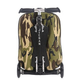 Detachable 20 Inch Camouflage Scooter Suitcase Men Trolley Case Extrusion Students Backpack