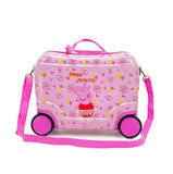 Children Suitcase Travel Locker Handbag Boy Girl Boarding Box Baby Creative Toy Box Luggage Can Sit