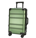 Travel Tale 20" Inch 100% Aluminium Travel Suitcase Spinner Carry On Luggage Trolley On Wheel