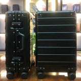 Travel Tale 20" Inch 100% Aluminium Travel Suitcase Spinner Carry On Luggage Trolley On Wheel