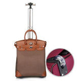 Women Small Carry-On Wheeled Travel Bag Fixed/Spinner Wheels Trolley Bag High Quality Travel