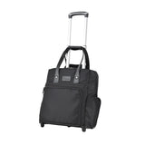 New Men Business Canvas Rolling Luggage Bag 16 Inch Women Multifunction Carry On Wheels Suitcase
