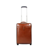Travel Tale Genuine Cow Leather Men Hand Luggage Retro Travel Suitcase On Wheels