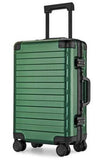 Aluminum-Magnesium Alloy Luggage Female Fashion Aluminum Frame Pull-Rob Box Metal Suitcase Men'S
