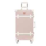 Travel Vintage Luggage Sets Cute Trolley Suitcases Set Lightweight Trunk Retro Style For Women