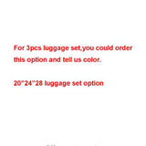 Carrylove 20"24"28" Inch Abs Luggage Set Cheap Trolley Case Travel Suitcase Set On Wheels