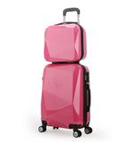 Caludan  20" 24" 28" Spinner Trolley Travel Bag Travel Suitcase Set Abs Luggage On Wheels Free