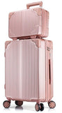 Women Luggage Set Large Spinner Suitcase And Cosmetic Case 2Pcs Sets Coded Suitcase Sets