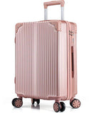 Women Luggage Set Large Spinner Suitcase And Cosmetic Case 2Pcs Sets Coded Suitcase Sets