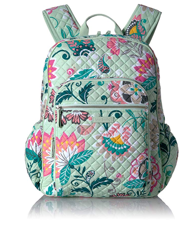 Vera Bradley Iconic Campus Backpack, Signature Cotton